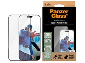 PanzerGlass Screen Protector iPhone 16 Pro Max | Ultra-Wide Fit